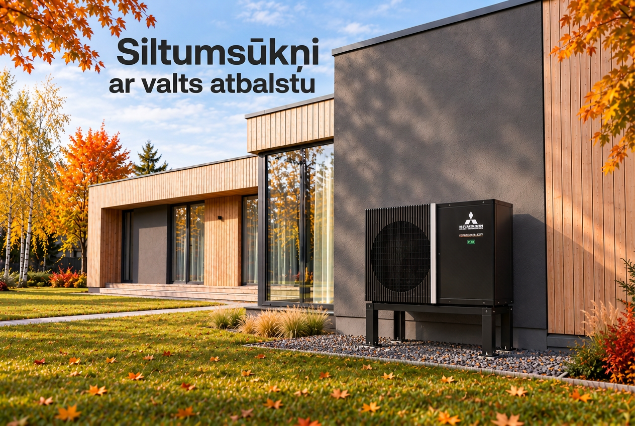 Complement your existing heating with an R290 heat pump